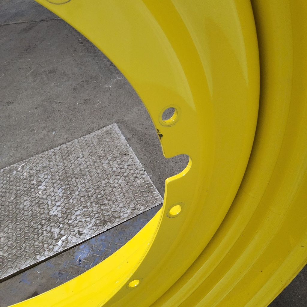 15"W x 50"D, John Deere Yellow 12-Hole Stub Disc , -3.38" Offset