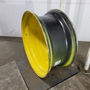 18"W x 42"D, John Deere Yellow 20-Hole Dolly Dual , -15.12" Offset
