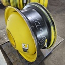 18"W x 42"D, John Deere Yellow 20-Hole Dolly Dual , -15.12" Offset