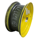 18"W x 42"D, John Deere Yellow 20-Hole Dolly Dual , -15.12" Offset