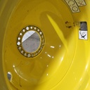 18"W x 42"D, John Deere Yellow 20-Hole Dolly Dual , -15.12" Offset