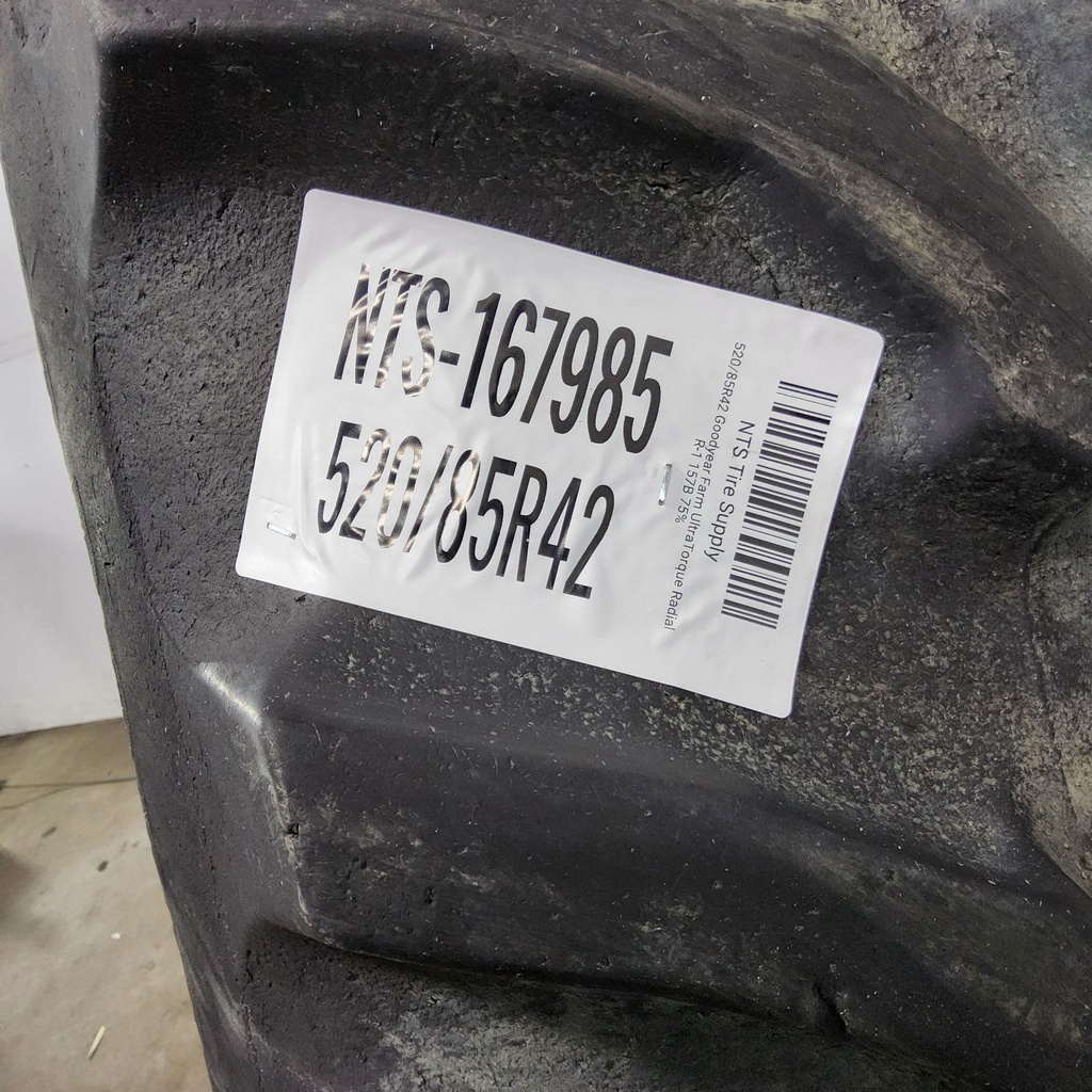 520/85R42 Goodyear Farm UltraTorque Radial R-1 157B 75%
