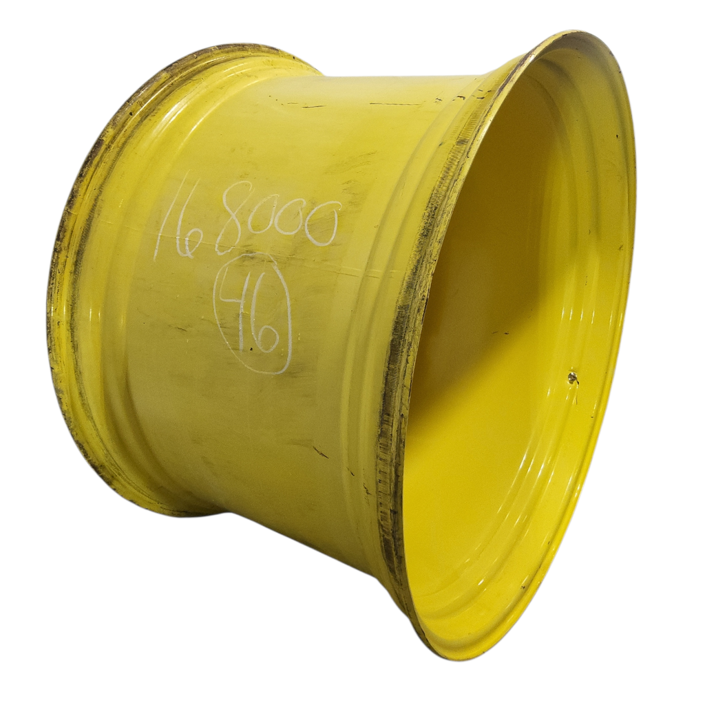 30"W x 46"D, John Deere Yellow 12-Hole Stub Disc Sprayer , -7.88" Offset