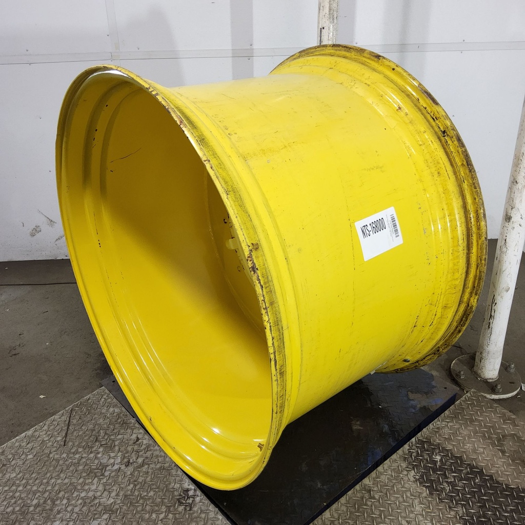 30"W x 46"D, John Deere Yellow 12-Hole Stub Disc Sprayer , -7.88" Offset
