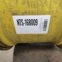 15"W x 28"D, John Deere Yellow 8-Hole Rim with Clamp/Loop Style