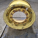 15"W x 28"D, John Deere Yellow 8-Hole Rim with Clamp/Loop Style