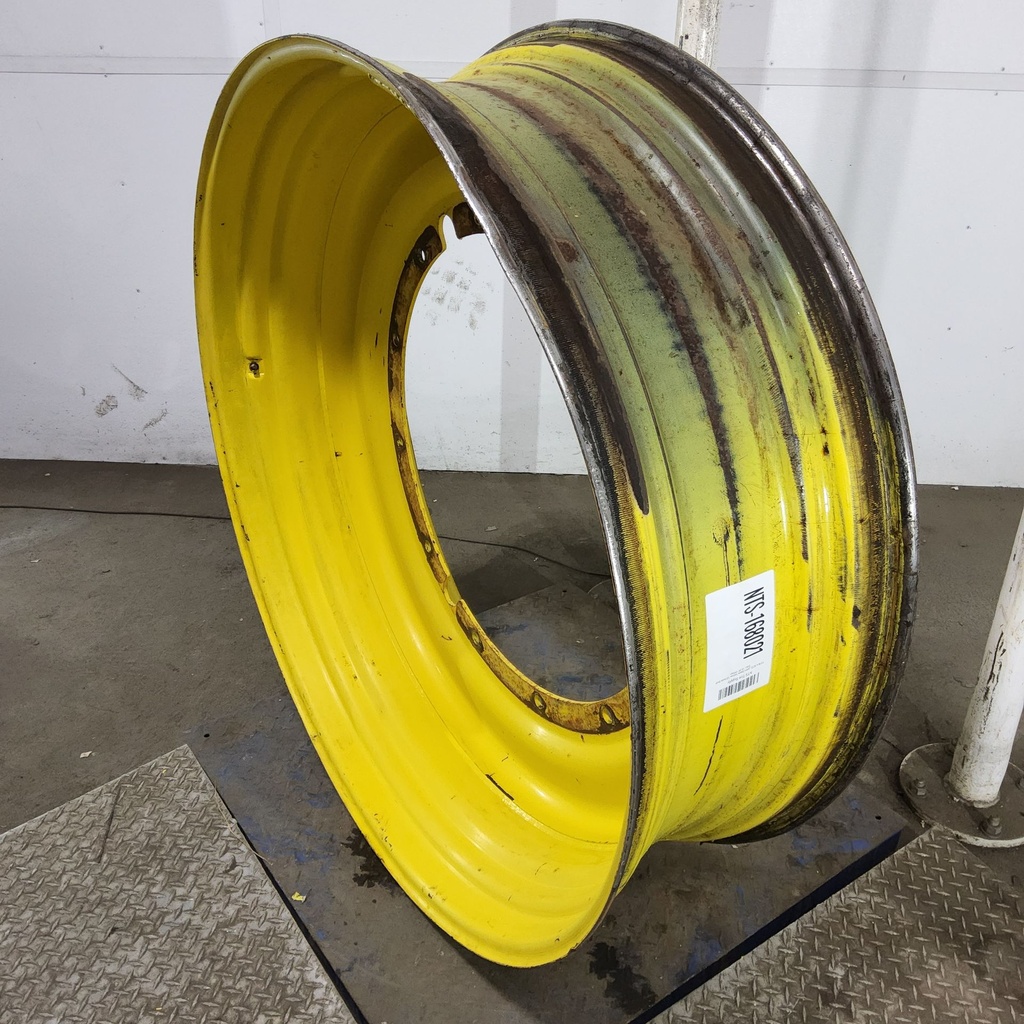 15"W x 50"D, John Deere Yellow 12-Hole Stub Disc , -3.38" Offset