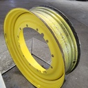 15"W x 50"D, John Deere Yellow 12-Hole Stub Disc , -3.38" Offset