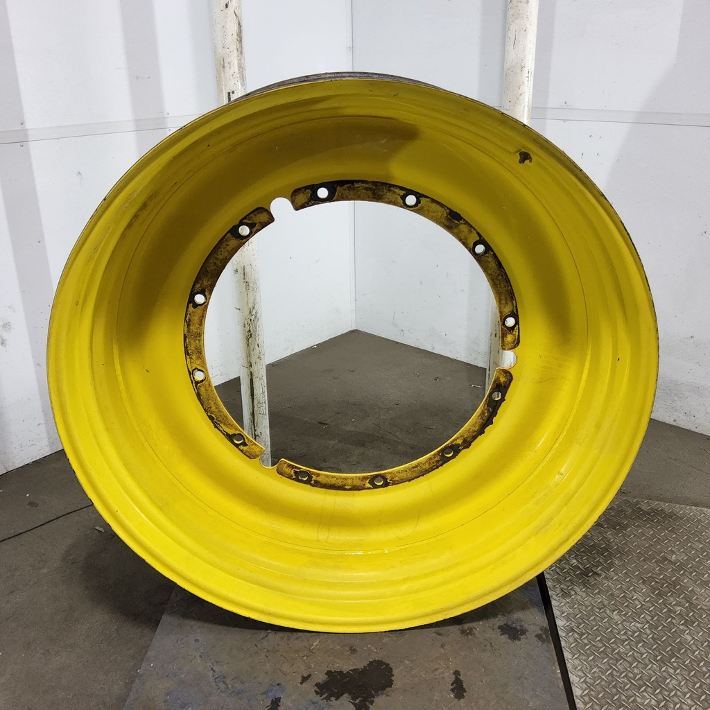 15"W x 50"D, John Deere Yellow 12-Hole Stub Disc , -3.38" Offset