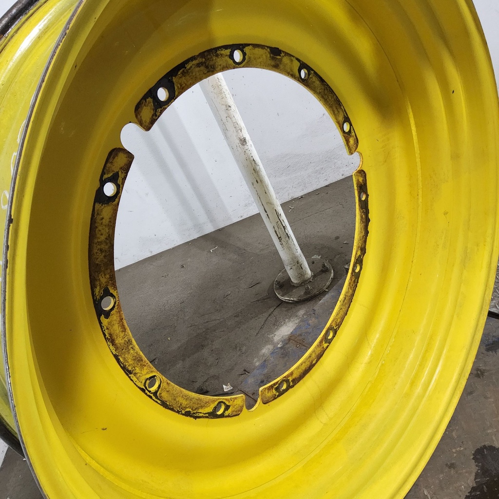 15"W x 50"D, John Deere Yellow 12-Hole Stub Disc , -3.38" Offset