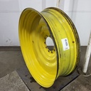 15"W x 50"D, John Deere Yellow 10-Hole Formed Plate , -6.88" Offset