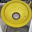 15"W x 50"D, John Deere Yellow 10-Hole Formed Plate , -6.88" Offset