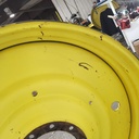 15"W x 50"D, John Deere Yellow 10-Hole Formed Plate , -6.88" Offset