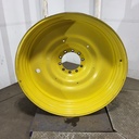 15"W x 50"D, John Deere Yellow 10-Hole Formed Plate , -6.75" Offset