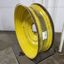 15"W x 50"D, John Deere Yellow 10-Hole Formed Plate , -6.75" Offset