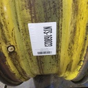 15"W x 50"D, John Deere Yellow 10-Hole Formed Plate , -6.75" Offset
