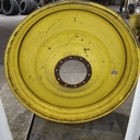 15"W x 50"D, John Deere Yellow 10-Hole Formed Plate , -6.75" Offset