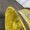 15"W x 50"D, John Deere Yellow 10-Hole Formed Plate , -6.75" Offset