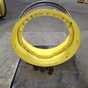 15"W x 34"D, John Deere Yellow 12-Hole Waffle Wheel (Groups of 3 bolts)