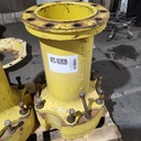 12 to 10-Hole 28"L FWD Spacer(2-PC OE Style), John Deere Yellow