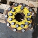 10-Hole Wedg-Lok OE Style, 4.72" (120mm) axle, John Deere Yellow