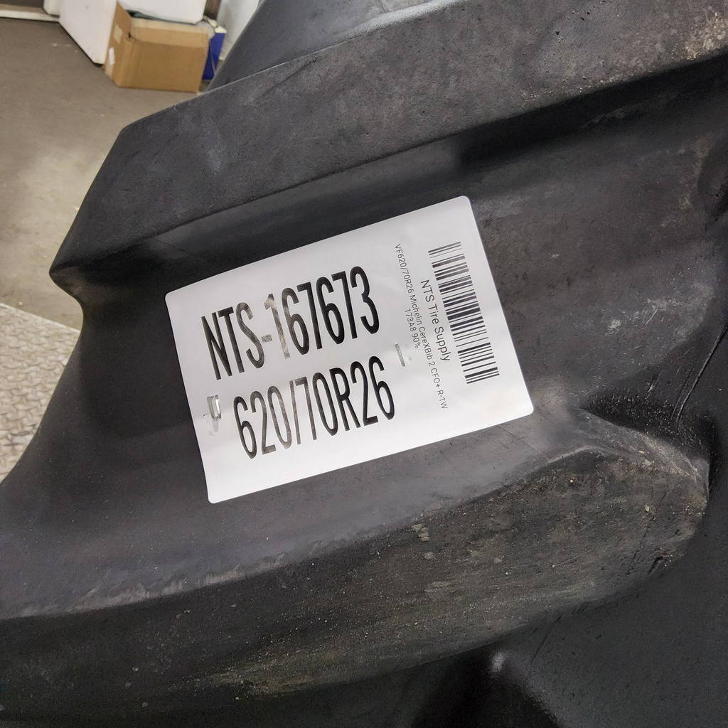 VF620/70R26 Michelin CereXBib 2 CFO+ R-1W 173A8 90%