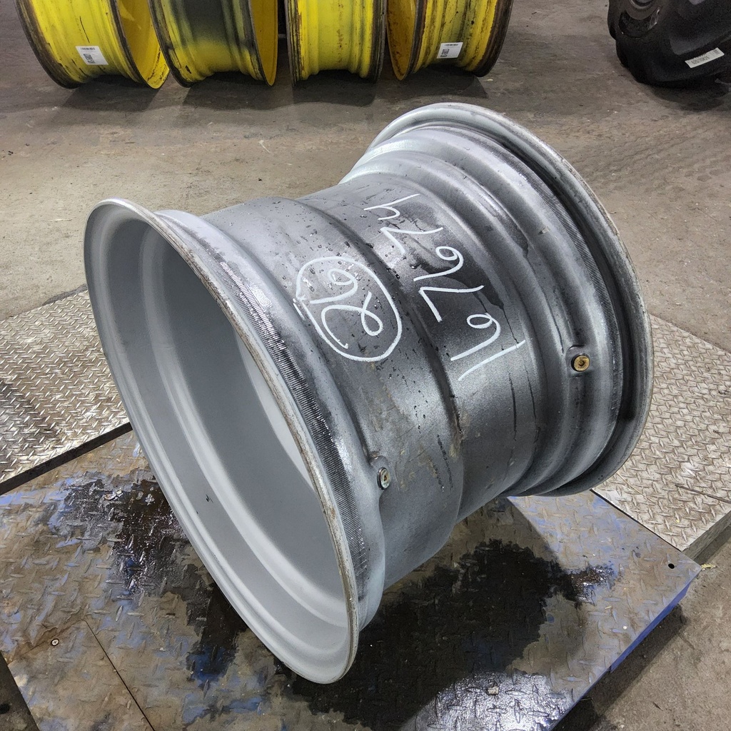 20"W x 26"D, Case IH Silver Mist 10-Hole Formed Plate , -2.75" Offset