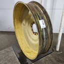 12"W x 54"D, John Deere Yellow 10-Hole Formed Plate , -9.25" Offset