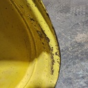 12"W x 54"D, John Deere Yellow 12-Hole Stub Disc , -3.25" Offset