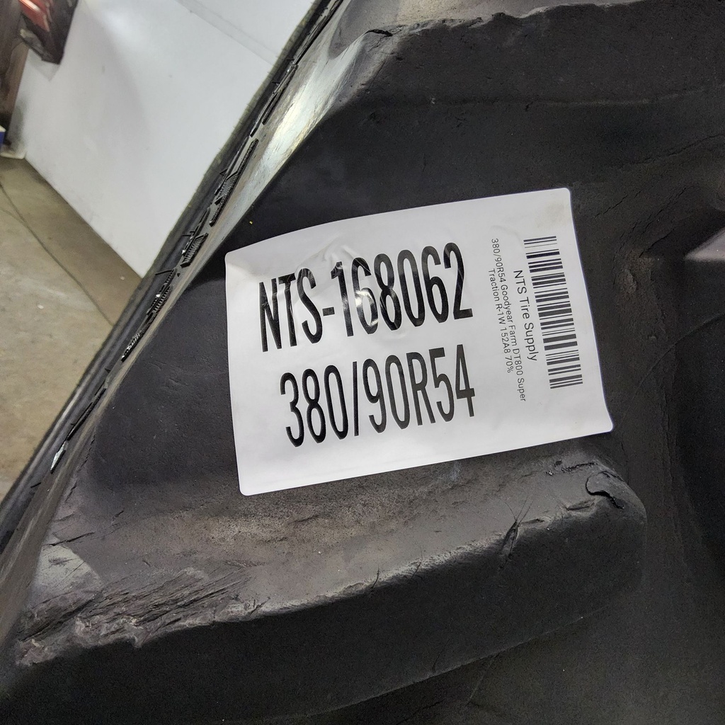 380/90R54 Goodyear Farm DT800 Super Traction R-1W 152A8 70%