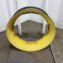 12"W x 38"D, John Deere Yellow 12-Hole Waffle Wheel (Groups of 3 bolts)