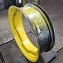 12"W x 38"D, John Deere Yellow 12-Hole Waffle Wheel (Groups of 3 bolts)