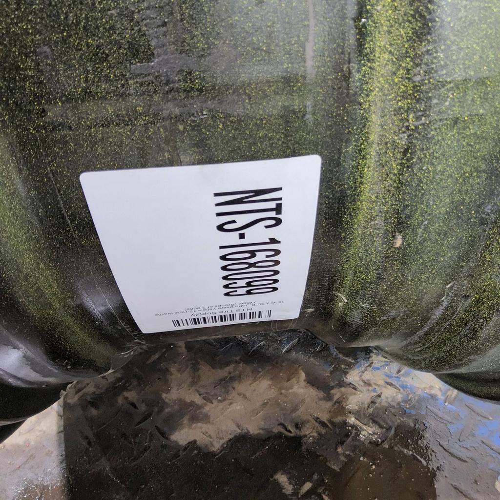 15"W x 30"D, John Deere Yellow 12-Hole Waffle Wheel (Groups of 3 bolts)