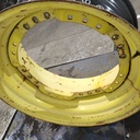 15"W x 30"D, John Deere Yellow 12-Hole Waffle Wheel (Groups of 3 bolts)