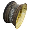 15"W x 30"D, John Deere Yellow 8-Hole Waffle Wheel (Groups of 2 Bolts)