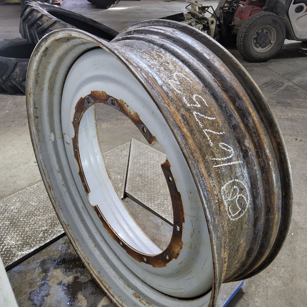 15"W x 50"D, Agco Corp Gray 12-Hole Stub Disc , 2.88" Offset