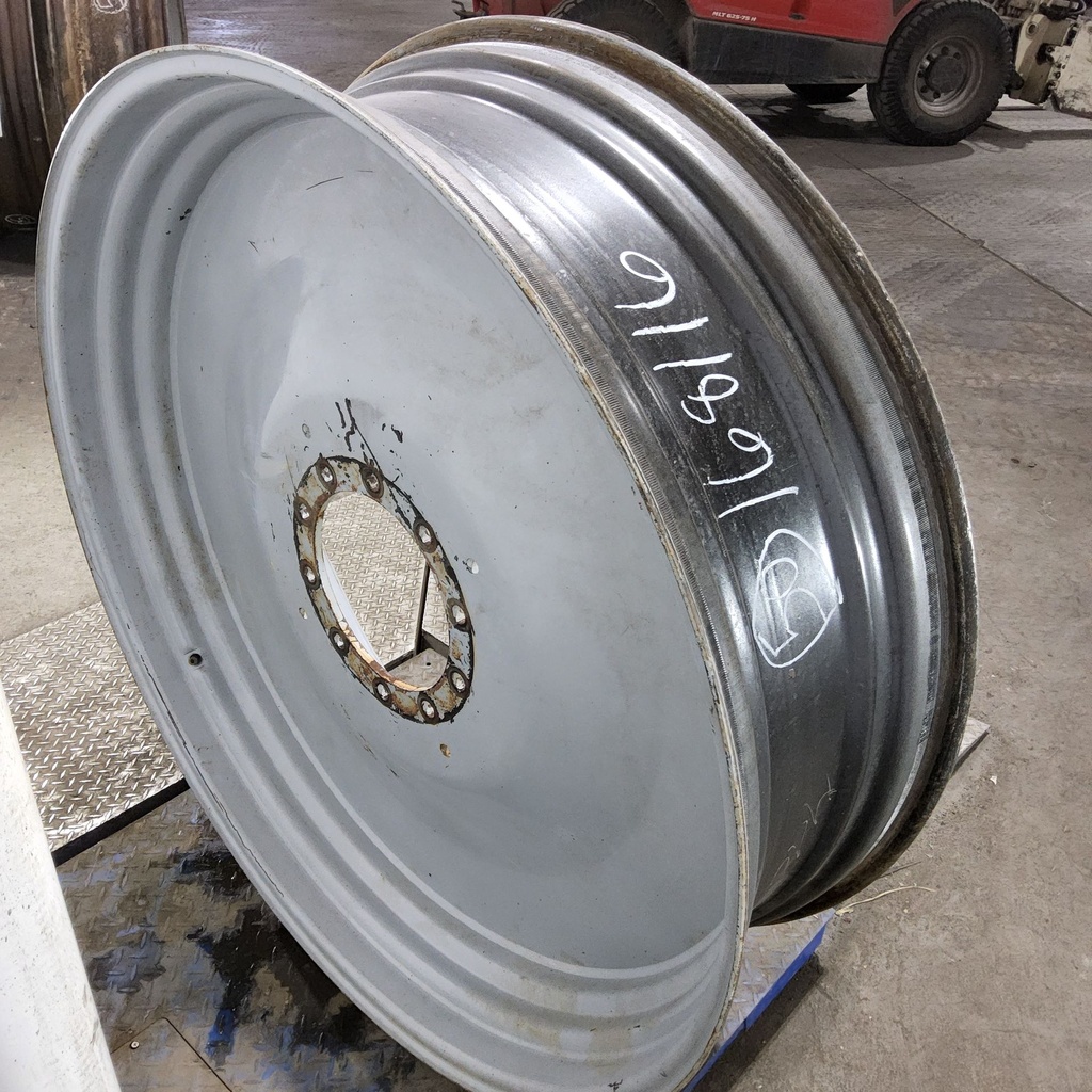 15"W x 50"D, Agco Corp Gray 10-Hole Formed Plate , 2.88" Offset