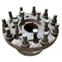 10-Hole Wedg-Lok OE Style, 4.13" (105mm) axle, Black