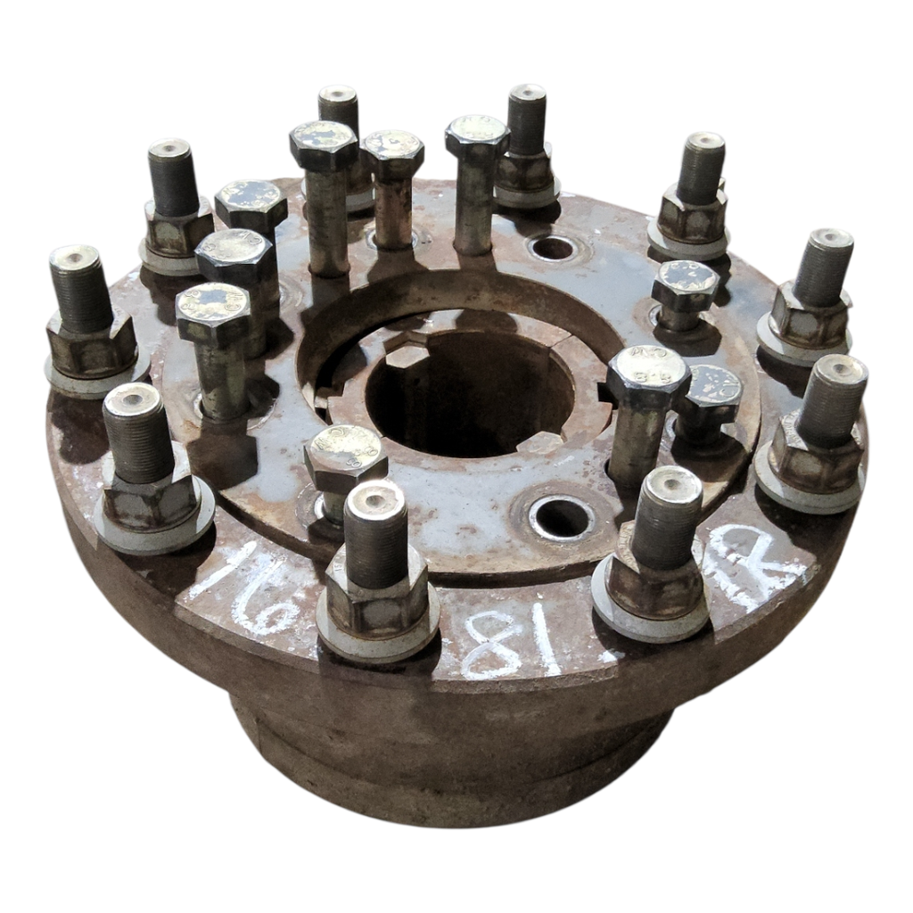 10-Hole Wedg-Lok Style, 4.31" (109.55mm) axle, Black