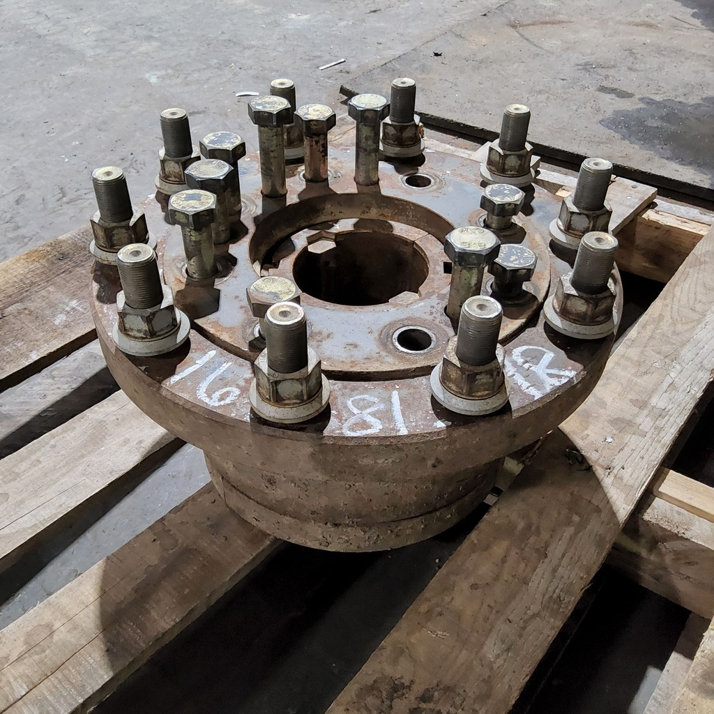 10-Hole Wedg-Lok Style, 4.31" (109.55mm) axle, Black