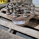 10-Hole Wedg-Lok Style, 4.31" (109.55mm) axle, Black