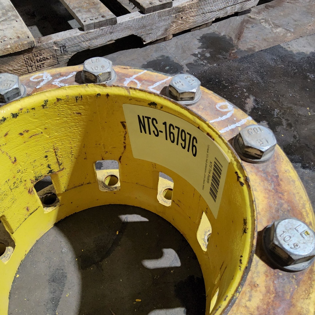 10-Hole 10"L Hub Extension, John Deere Yellow