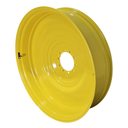 12"W x 54"D, John Deere Yellow 10-Hole Formed Plate , -9.62" Offset