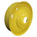12"W x 54"D, John Deere Yellow 10-Hole Formed Plate , -9.62" Offset