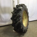 480/70R34 Goodyear Farm Special Sure Grip Radial TD8 R-2 on John Deere Yellow 12-Hole Waffle Wheel (Groups of 3 bolts) 70%