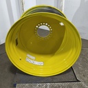 23"W x 38"D, John Deere Yellow 20-Hole Dolly Dual , -16.19" Offset