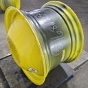 23"W x 38"D, John Deere Yellow 20-Hole Dolly Dual , -16.38" Offset