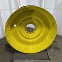 15"W x 50"D, John Deere Yellow 10-Hole Formed Plate , -6.88" Offset