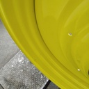 15"W x 50"D, John Deere Yellow 10-Hole Formed Plate , -6.88" Offset