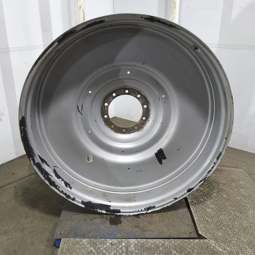 12"W x 54"D, Case IH Silver Mist 10-Hole Formed Plate , -9.25" Offset